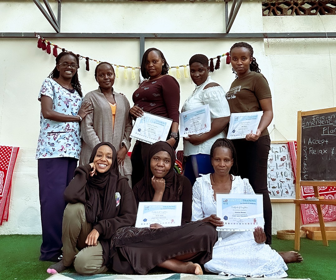 First aid training